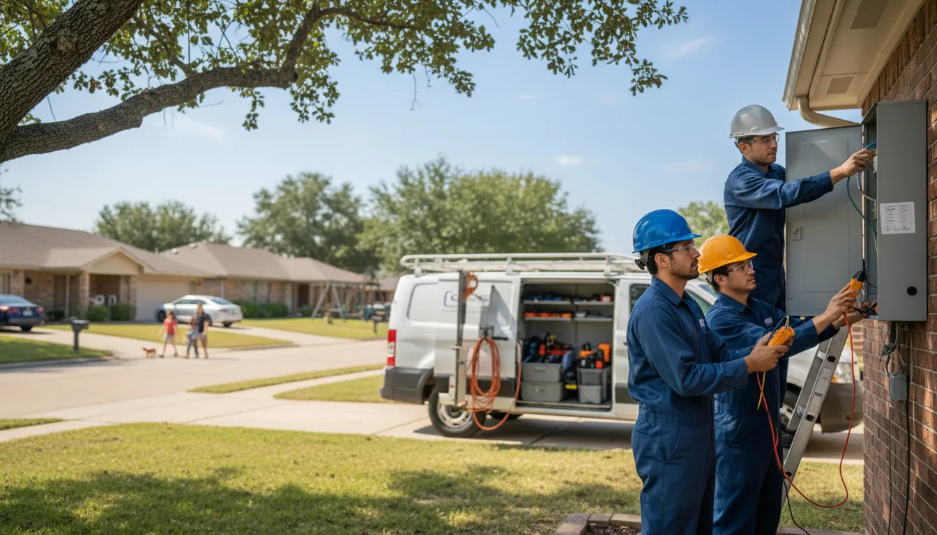 Certified electrician providing emergency electrical services in Thomaston, GA